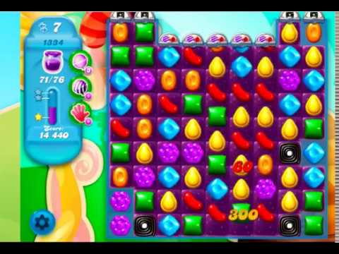 Candy Crush Soda Saga Level 1334 - NO BOOSTERS *