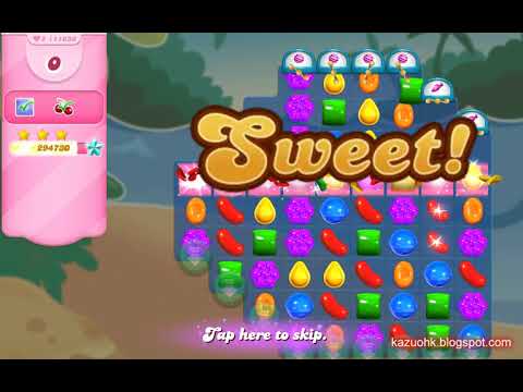 Candy Crush Saga Level 11836 (3 stars, No boosters)