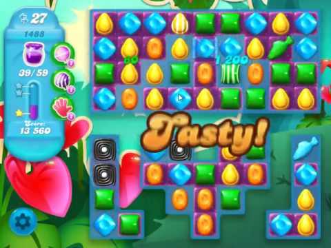 Candy Crush Soda Saga Level 1488 - NO BOOSTERS