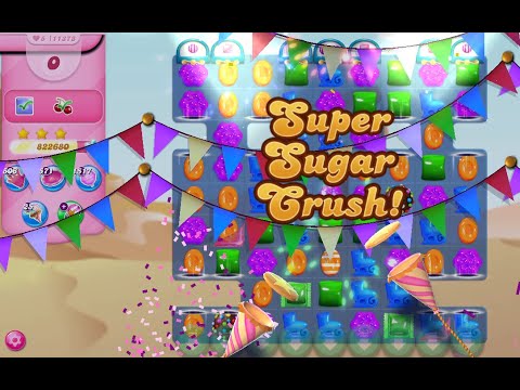 Candy Crush Saga Level 11373 (3 stars, No boosters, 2nd version)