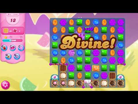 Candy Crush Saga LEVEL 7240 NO BOOSTERS