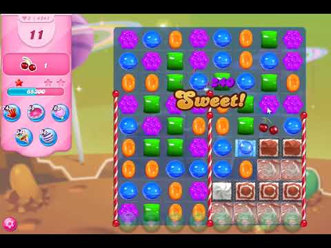 Candy Crush Saga Level 4241 NO BOOSTERS