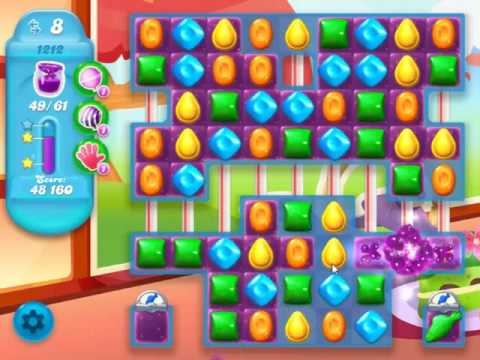 Candy Crush Soda Saga Level 1212 - NO BOOSTERS