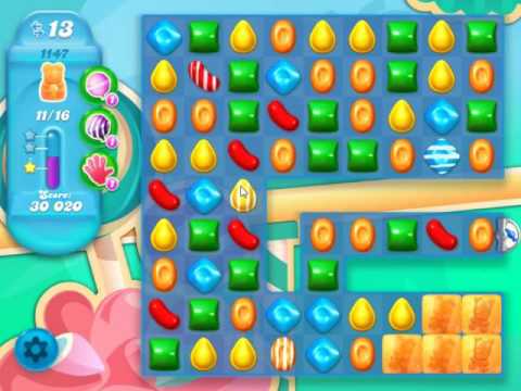 Candy Crush Soda Saga Level 1147 - NO BOOSTERS