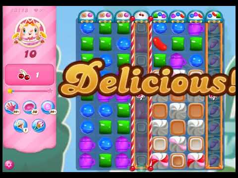 Candy Crush Saga Level 13118 - NO BOOSTERS | SKILLGAMING ✔️