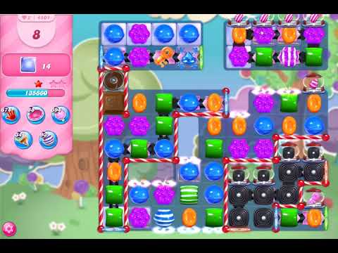 Candy Crush Saga Level 4501 NO BOOSTERS