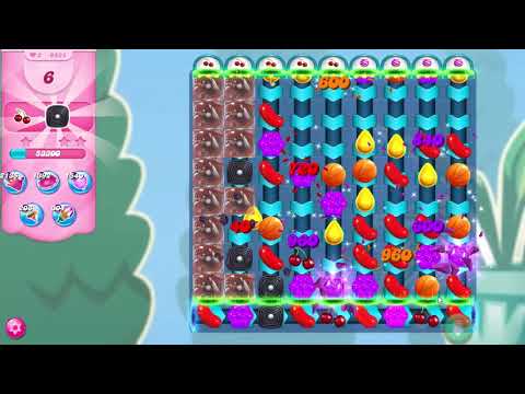 Candy Crush Saga Level 9825 NO BOOSTERS