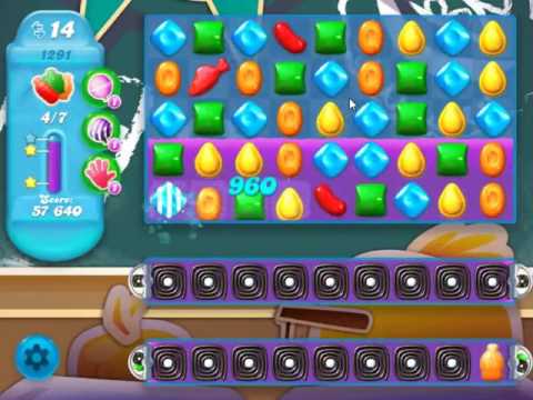 Candy Crush Soda Saga Level 1291 - NO BOOSTERS