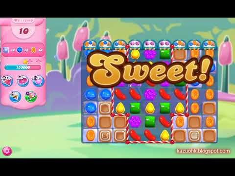 Candy Crush Saga Level 12459 (3 stars, No boosters)