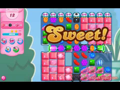 Candy Crush Saga Level 12066 (23 moves, Sugar stars, No boosters)