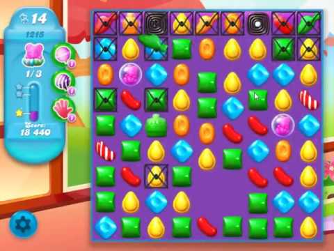 Candy Crush Soda Saga Level 1215 - NO BOOSTERS