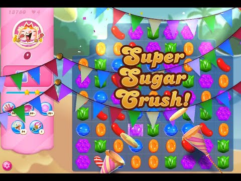 Candy Crush Saga Level 13780 (3 stars, NO boosters)