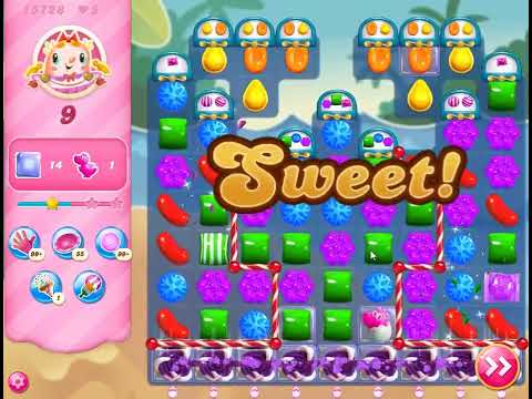 Candy Crush Saga Level 15728 - NO BOOSTERS | SKILLGAMING ✔️