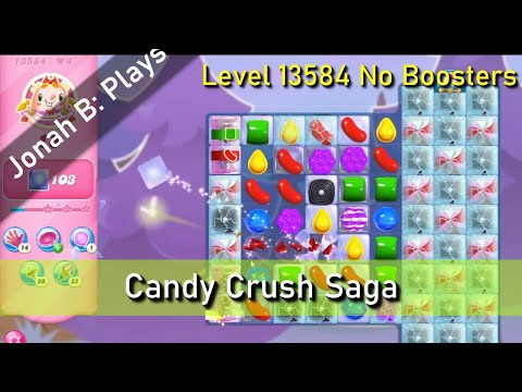 Candy Crush Saga Level 13584 No Boosters