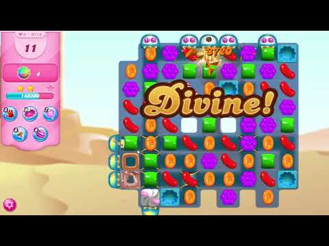 Candy Crush Saga Level 9713 NO BOOSTERS