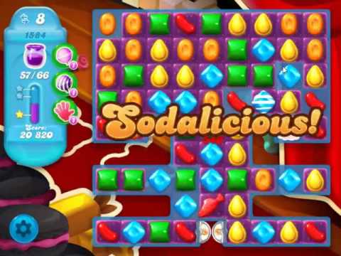 Candy Crush Soda Saga Level 1584 - NO BOOSTERS