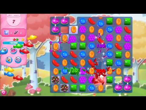 Candy Crush Saga Level 4885 NO BOOSTERS