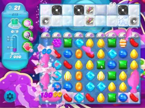 Candy Crush Soda Saga Level 615 - NO BOOSTERS