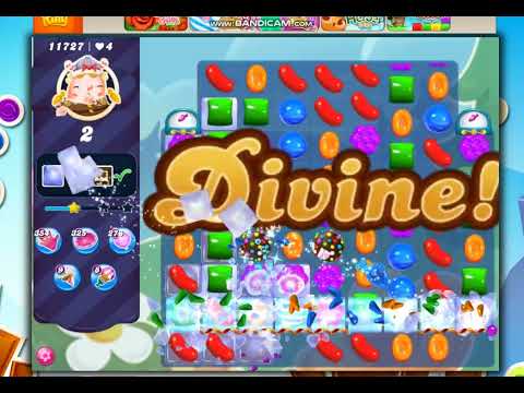 Candy Crush Saga Level 11727 -  21 Moves  NO BOOSTERS