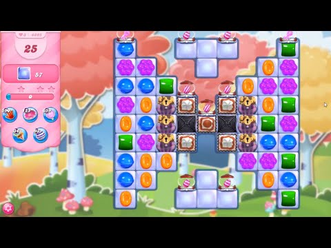 Candy Crush Saga Level 4895 NO BOOSTERS