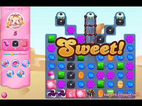 Candy Crush Saga Level 14669 (3 stars, NO boosters)