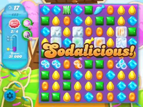 Candy Crush Soda Saga Level 482