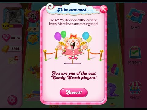 Candy Crush Saga Level 8045 NO BOOSTERS LAST LEVEL :)