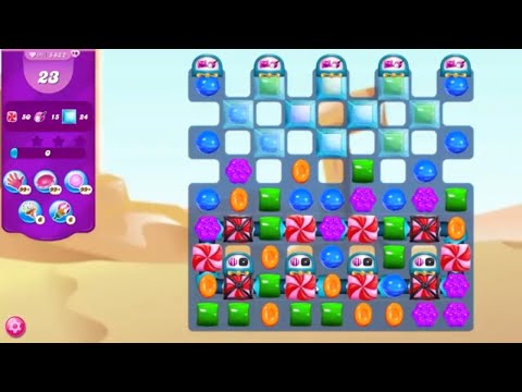 Candy Crush Saga LEVEL 5822 NO BOOSTERS (second version)