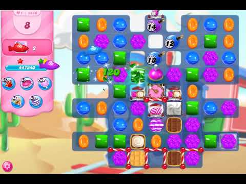 Candy Crush Saga Level 4446 NO BOOSTERS