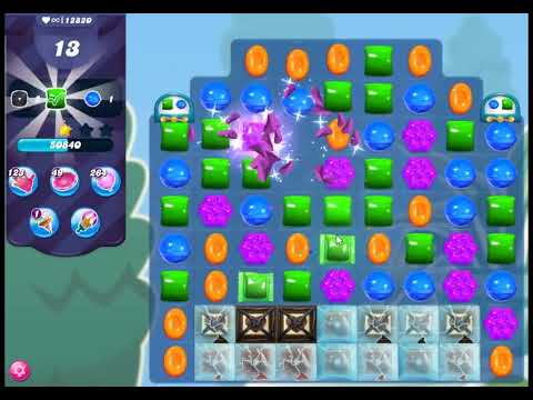 Candy Crush Saga Level 12820 - NO BOOSTERS | SKILLGAMING ✔️