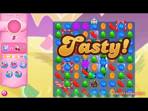 Candy Crush Saga Level 13245 (2nd version, 3 stars, NO boosters)