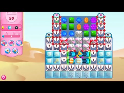 Candy Crush Saga LEVEL 5668 NO BOOSTERS (fourth version)