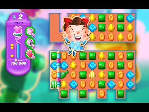 Candy Crush Soda Saga Level 1633 (3 stars, No boosters)