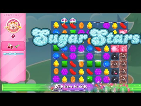 Candy Crush Saga Level 12927 (Sugar stars, No boosters)