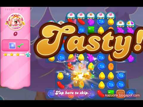 Candy Crush Saga Level 14192 (3 stars, NO boosters)