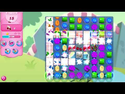 Candy Crush Saga Level 1110 NO BOOSTERS