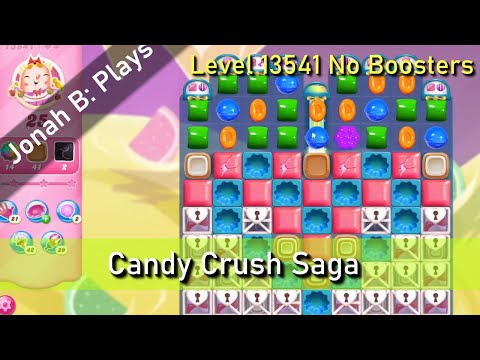 Candy Crush Saga Level 13541 No Boosters