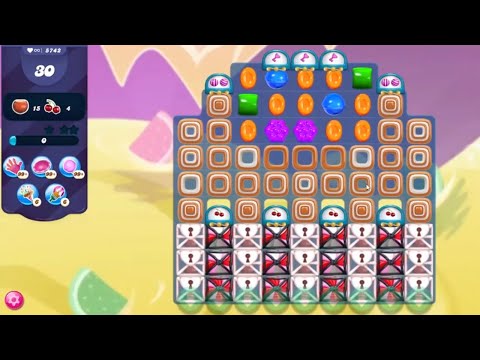 Candy Crush Saga LEVEL 5742 NO BOOSTERS (eighth version)