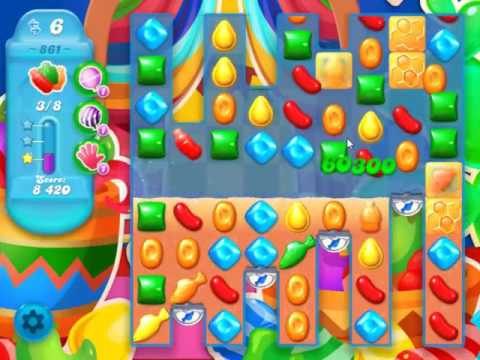 Candy Crush Soda Saga Level 861 - NO BOOSTERS