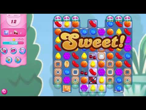 Candy Crush Saga Level 9821 NO BOOSTERS