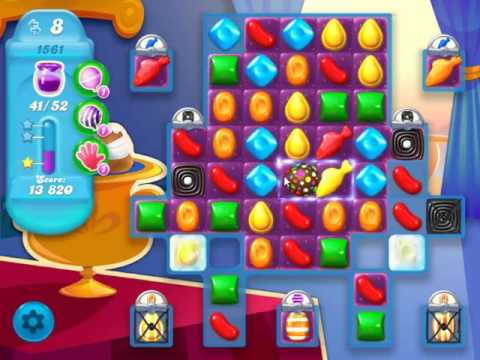 Candy Crush Soda Saga Level 1561 - NO BOOSTERS