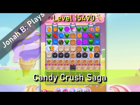 Candy Crush Saga Level 15490