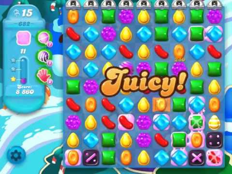 Candy Crush Soda Saga Level 682 - NO BOOSTERS