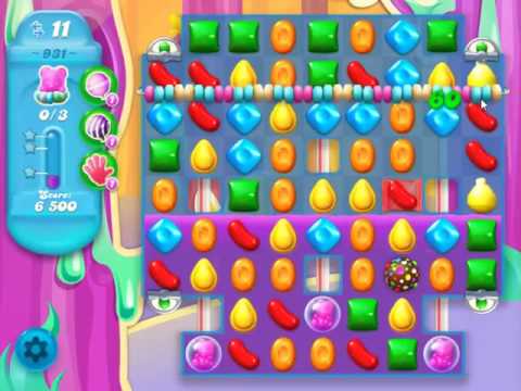 Candy Crush Soda Saga Level 931 - NO BOOSTERS