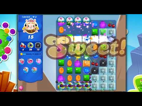 Candy Crush Saga Level 10599 - 2 Stars, 31 Moves Completed, No Boosters