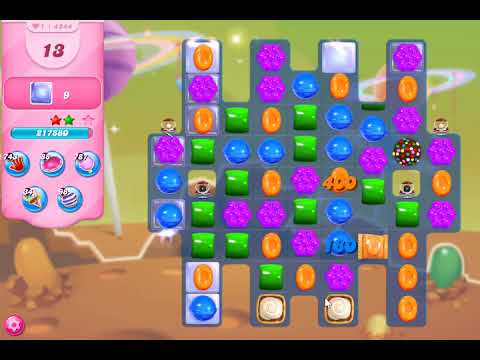 Candy Crush Saga Level 4244 NO BOOSTERS