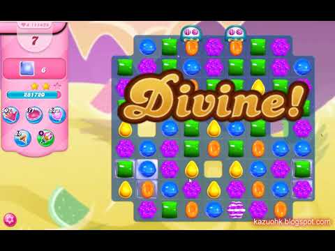 Candy Crush Saga Level 11438 (3 stars, No boosters)