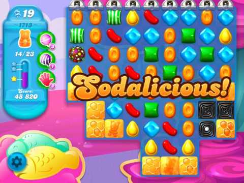 Candy Crush Soda Saga Level 1713 (3 Stars)