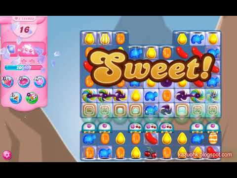 Candy Crush Saga Level 11955 (3 stars, No boosters)