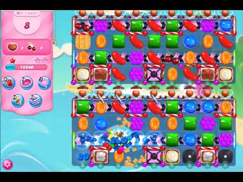 Candy Crush Saga Level 4417 NO BOOSTERS